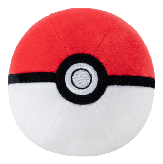 Pokemon 4" Poke Ball Plush: Poke Ball