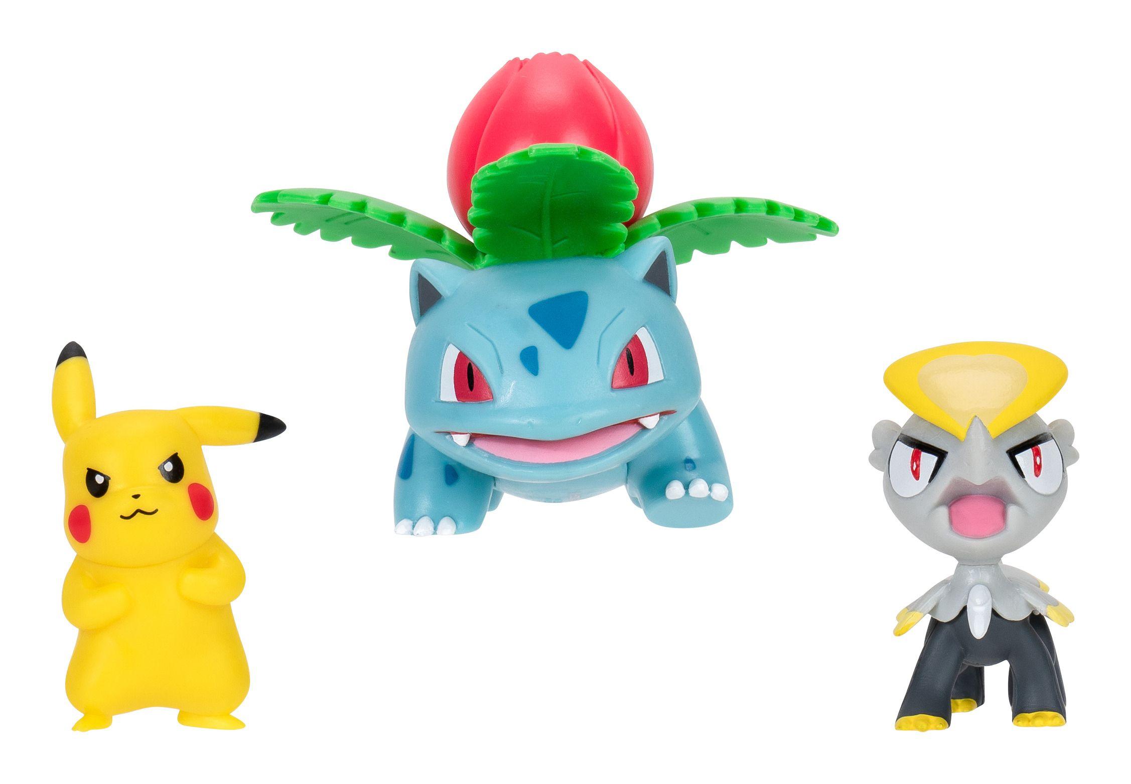 Pokemon Battle Figure Set 3pk (Pik, Jang,Ivy)