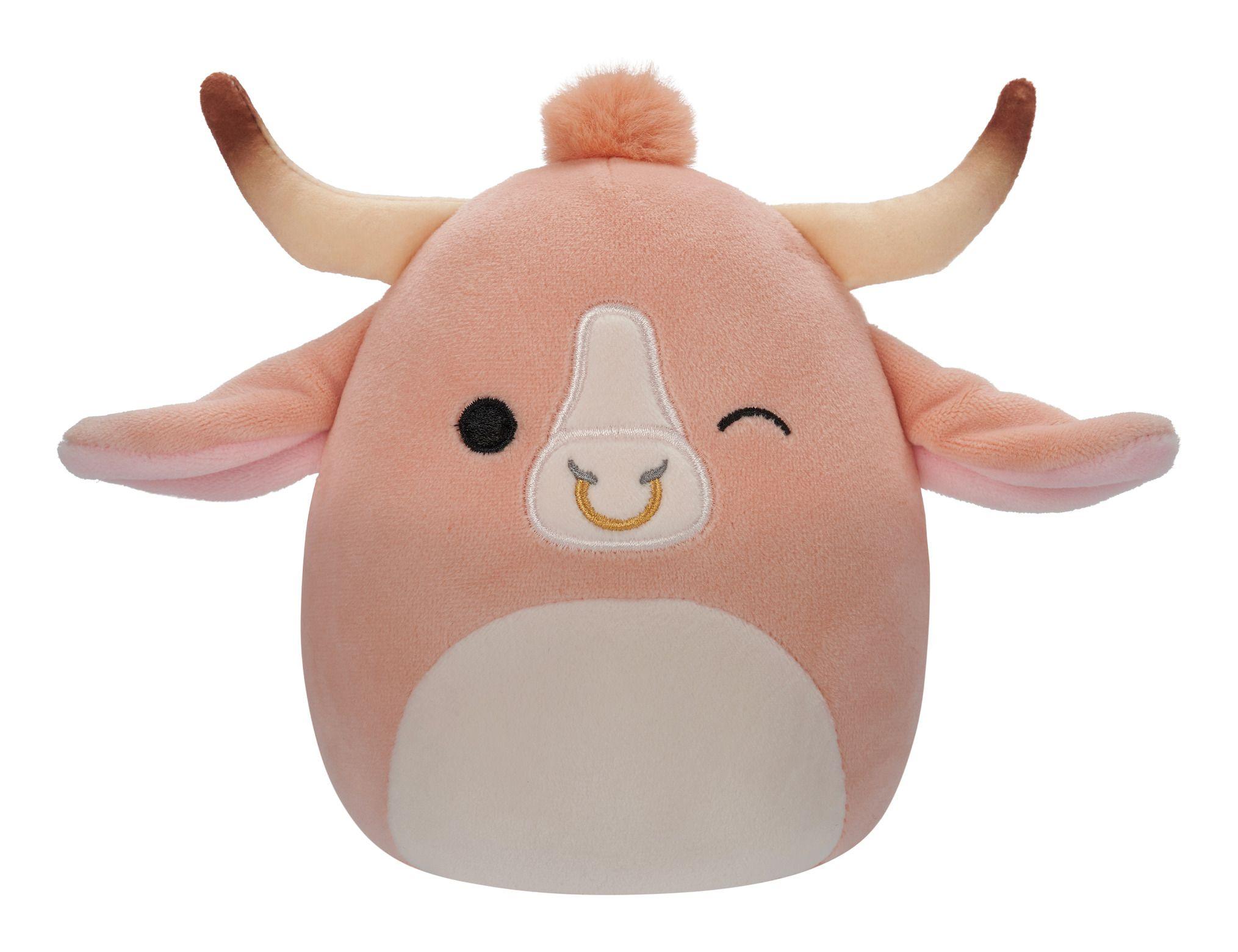 Squishmallows -16in Houston the Peach Brahma Bull