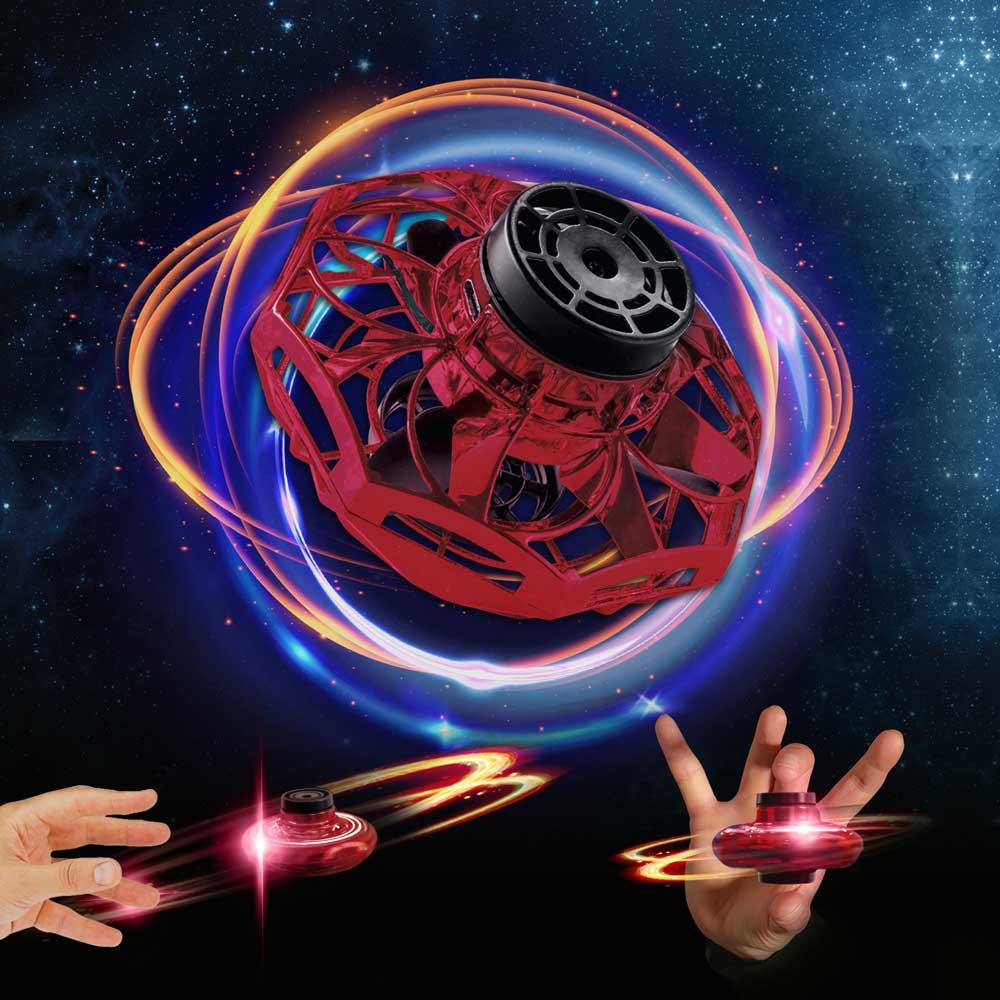 Fidget Boomerang Vortex Spinner in Red