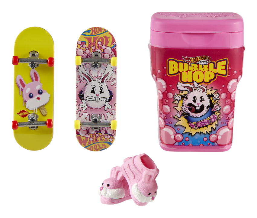 Hot Wheels Skate Gum Container 2-Pack - Bubble Hop