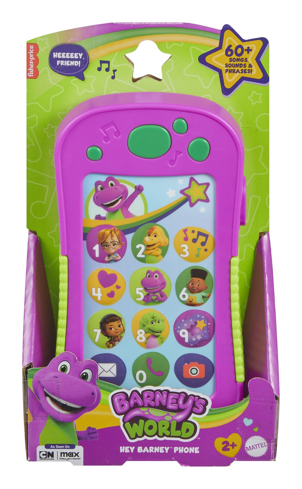 Fisher Price Barney's World Hey Barney Phone