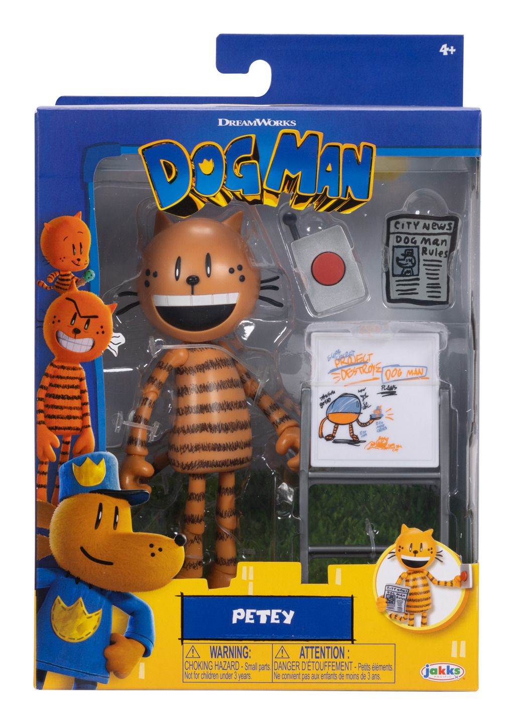 Dog Man 5-inch Petey Action Figure - Perfect for Young Fans!