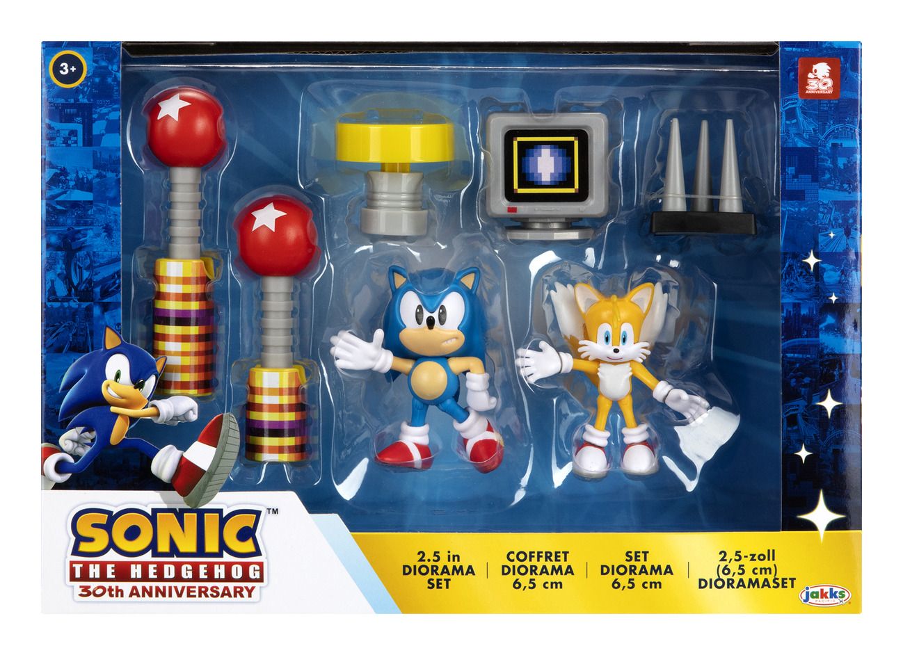 Sonic the Hedgehog 2.5-Inch Figure Diorama Set