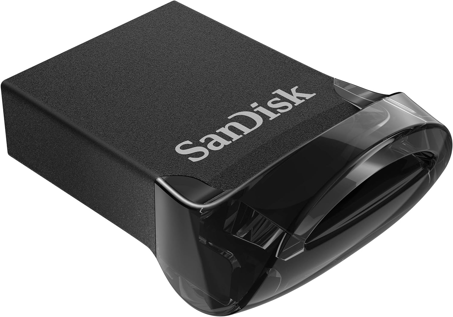 SanDisk Ultra Fit USB Type-A Flash Drive 256GB (USB 3.2 memory Stick up to 150MB/s read speeds, for Laptops and Gaming Consoles, Plug-and-Stay, RescuePRO Data Recovery Software) Black
