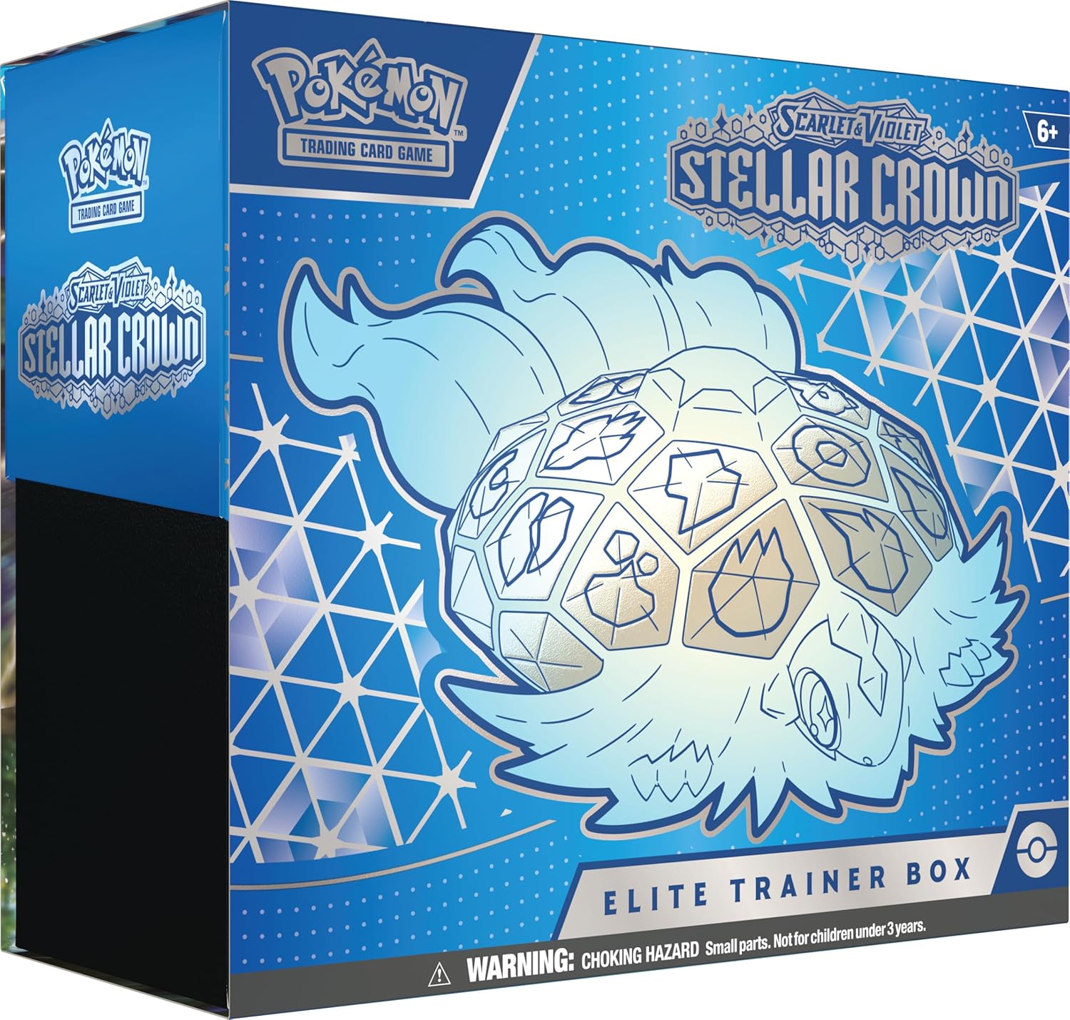 Pokémon TCG: Scarlet & Violet - Stellar Crown Elite Trainer Box (1 Full-Art Promo Card, 9 Boosters & Premium Accessories)