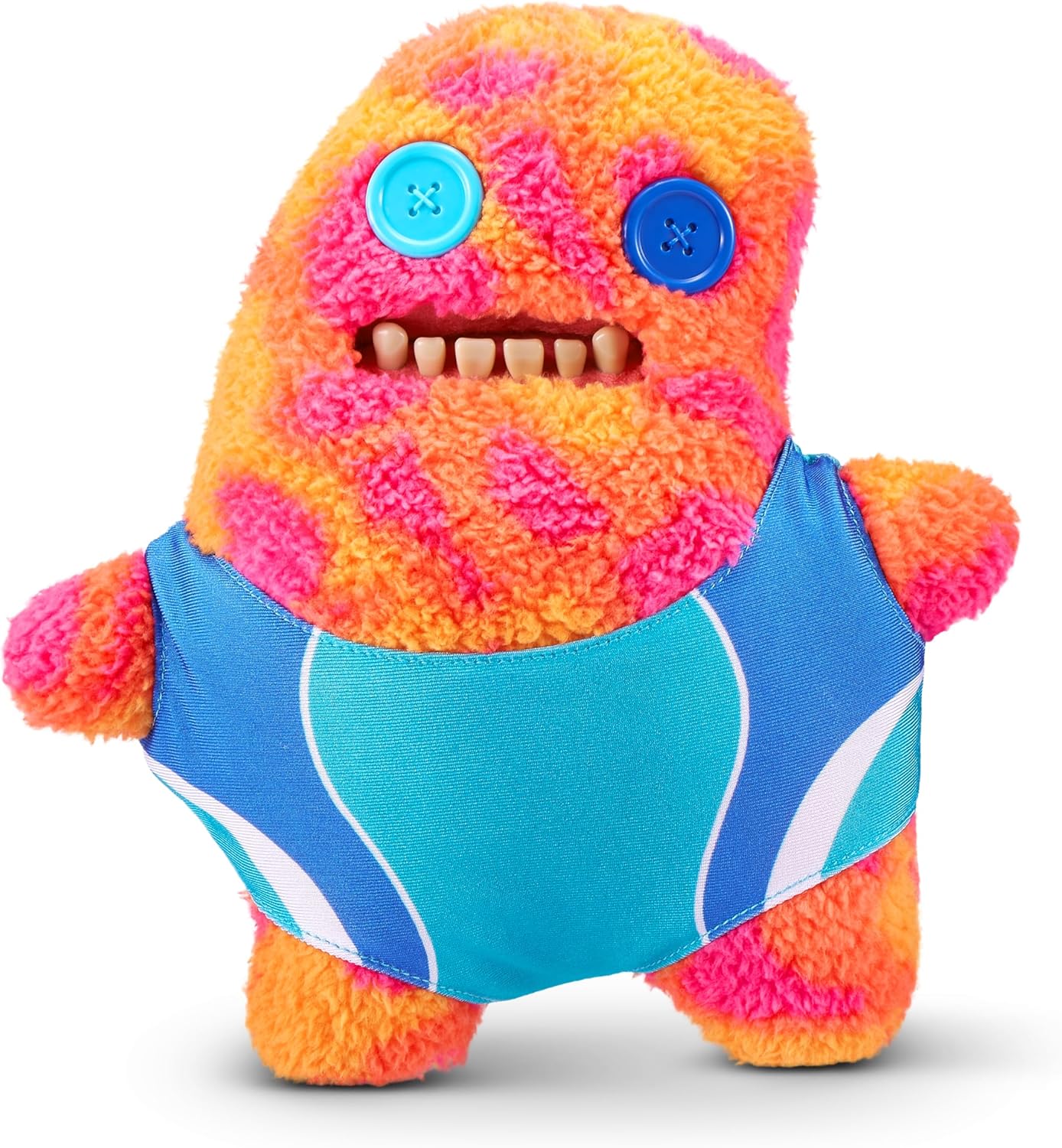 Fuggler Vacay Vibes by ZURU, Funny Ugly Monster, Plush, Collectible, Toy (Sir Splodge A Lot)