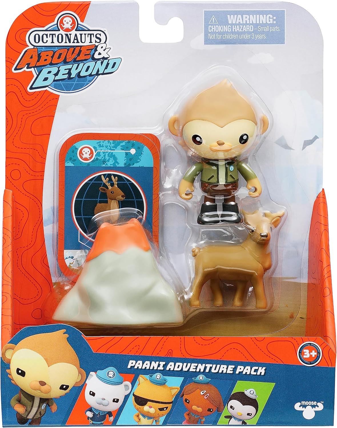 Octonauts Beyond | Deluxe Toy Figure | Paani Adventure Pack | Recreate Missions