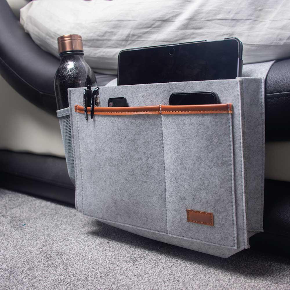 Felt Bedside Storage Caddy