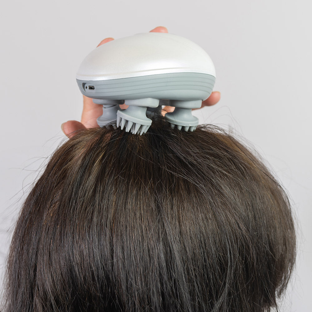 Well Being Rechargeable Head Massager With 3 Massage Modes