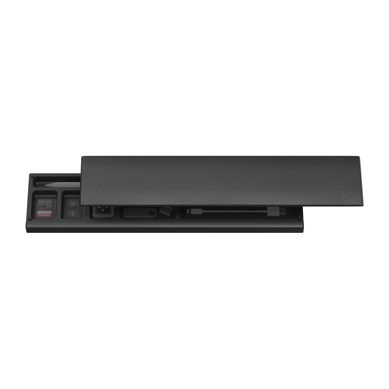 Marvo Scorpion Crest 60 Universal Padded Keyboard Wrist Rest Pad (Black)