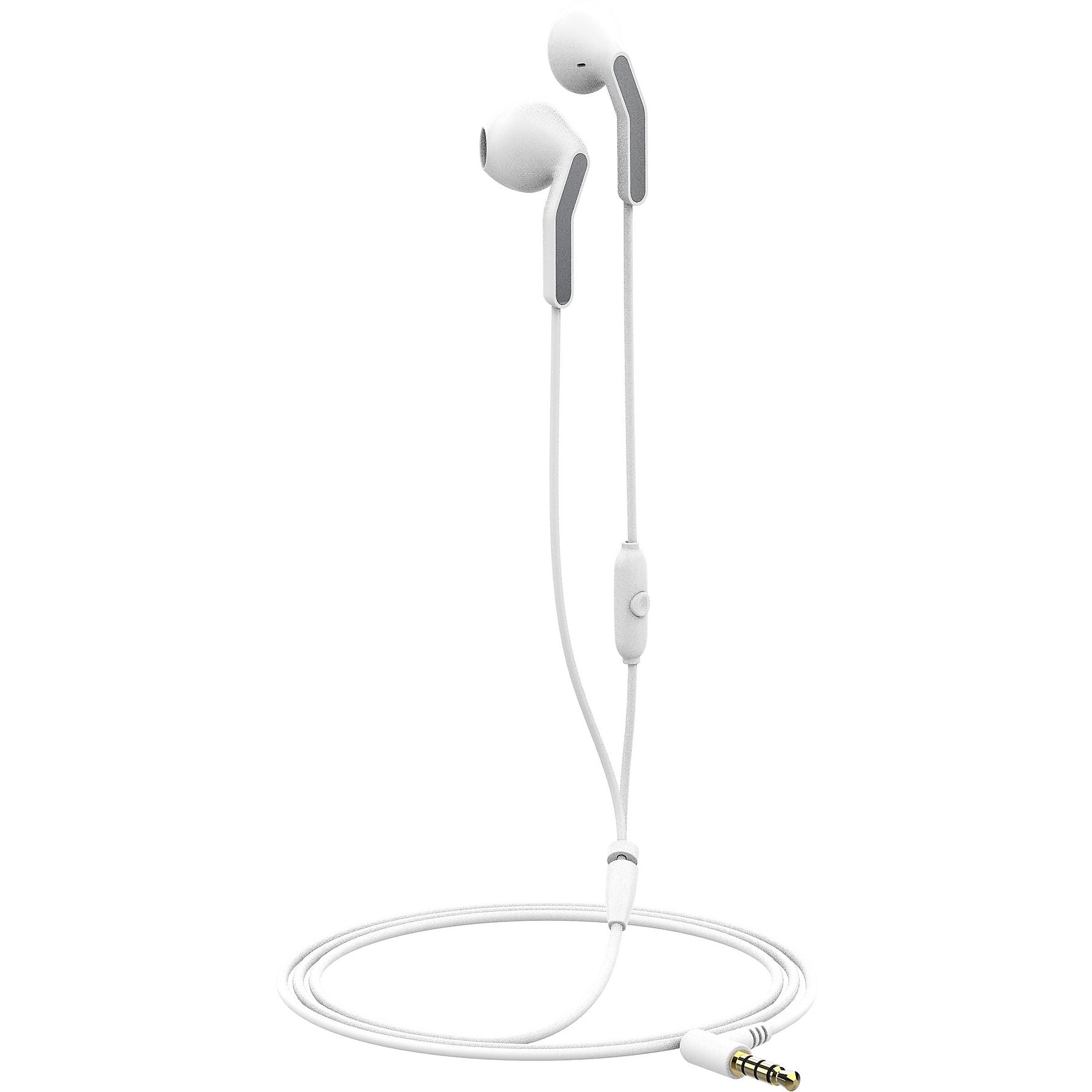 Muvit MEU Wired In-Ear Earphones 3.5mm - White