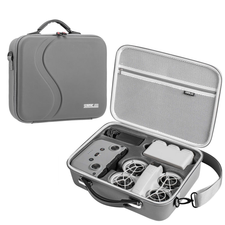 DJI Neo STARTRC Shoulder PU Storage Bag Handbag (Grey)