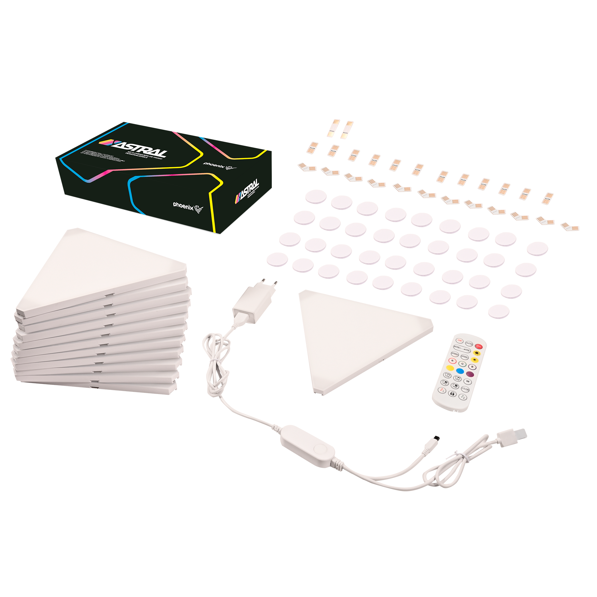 Phoenix Astral RGB Modular Triangular Light Panel Kit