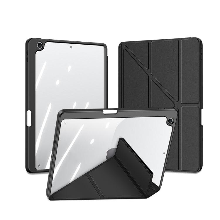 Apple iPad 10.2 2019/2020/2021 DUX DUCIS Magi Series Shockproof Tablet Case Cover (Black)