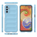 Samsung Galaxy A14 5G Magic Shield TPU + Flannel Phone Case Cover (Grey)