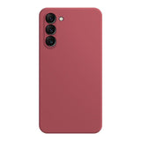 Samsung Galaxy S23 5G Imitation Liquid Silicone Phone Case Cover (Red)