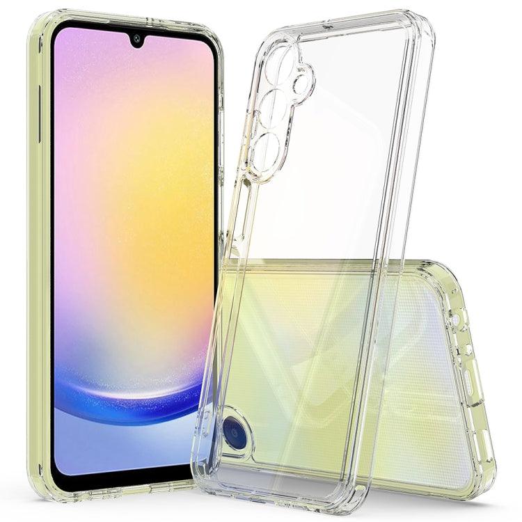 Samsung Galaxy A25 5G Scratchproof Acrylic TPU Phone Case Cover (Transparent)