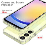 Samsung Galaxy A25 5G Scratchproof Acrylic TPU Phone Case Cover (Transparent)