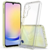 Samsung Galaxy A25 5G Scratchproof Acrylic TPU Phone Case Cover (Transparent)