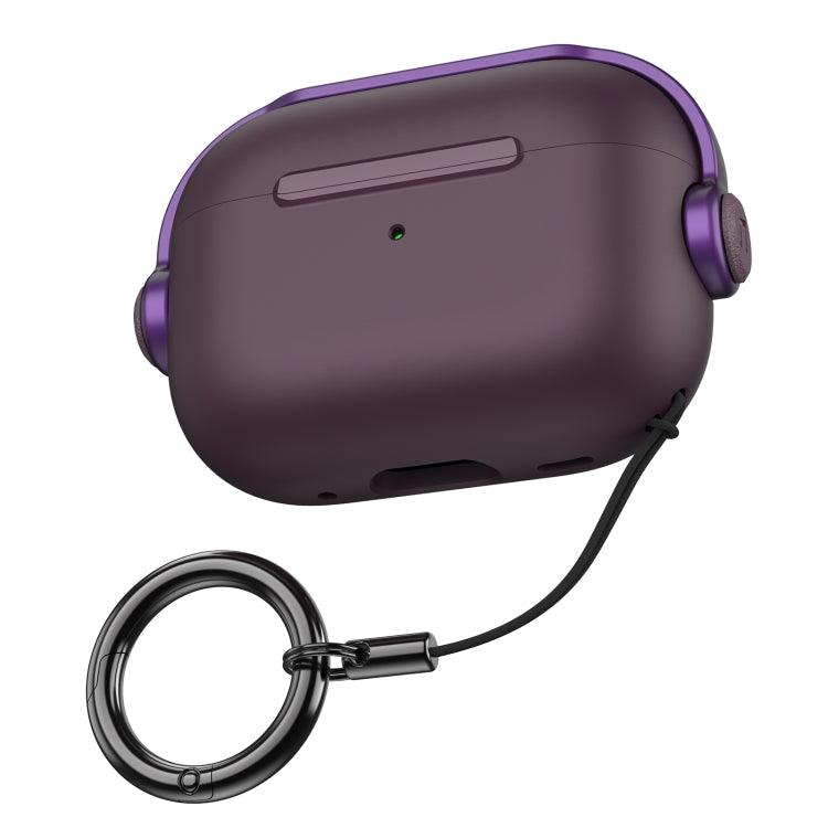 Apple AirPods 3 Wireless Earphones TPU Protective Case (Purple)