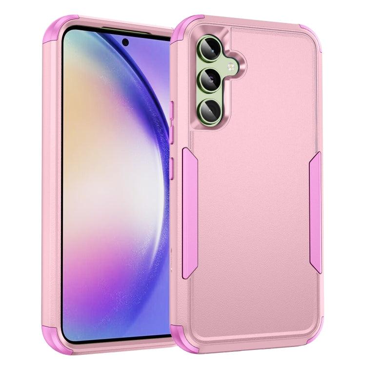 Samsung Galaxy A54 5G TPU + PC Shockproof Protective Phone Case Cover (Pink)