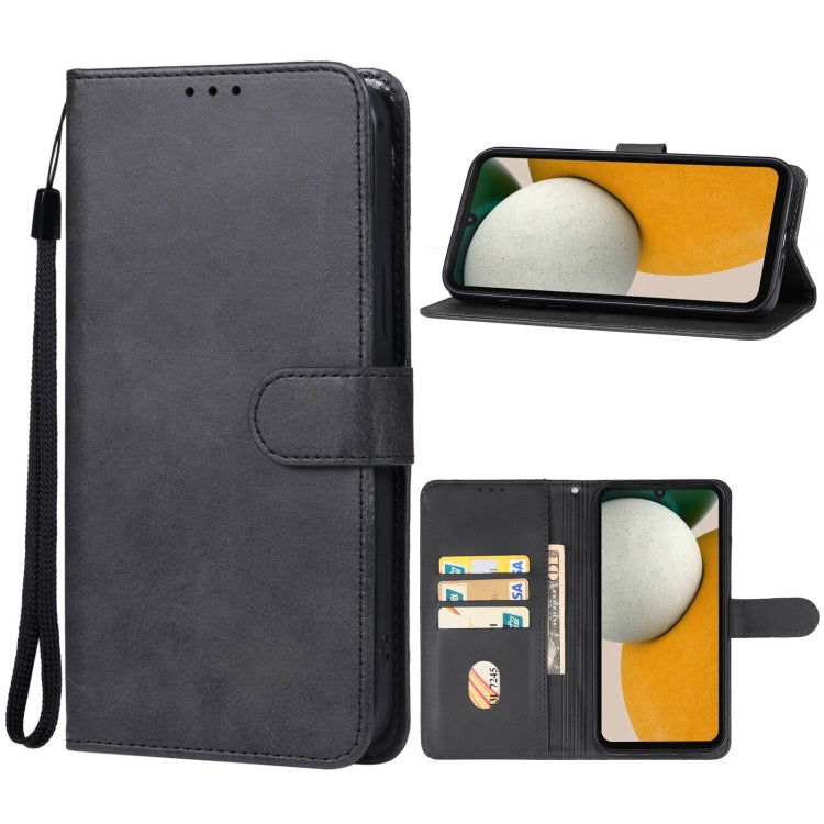 Samsung Galaxy A15 Leather Phone Case Cover (Black)