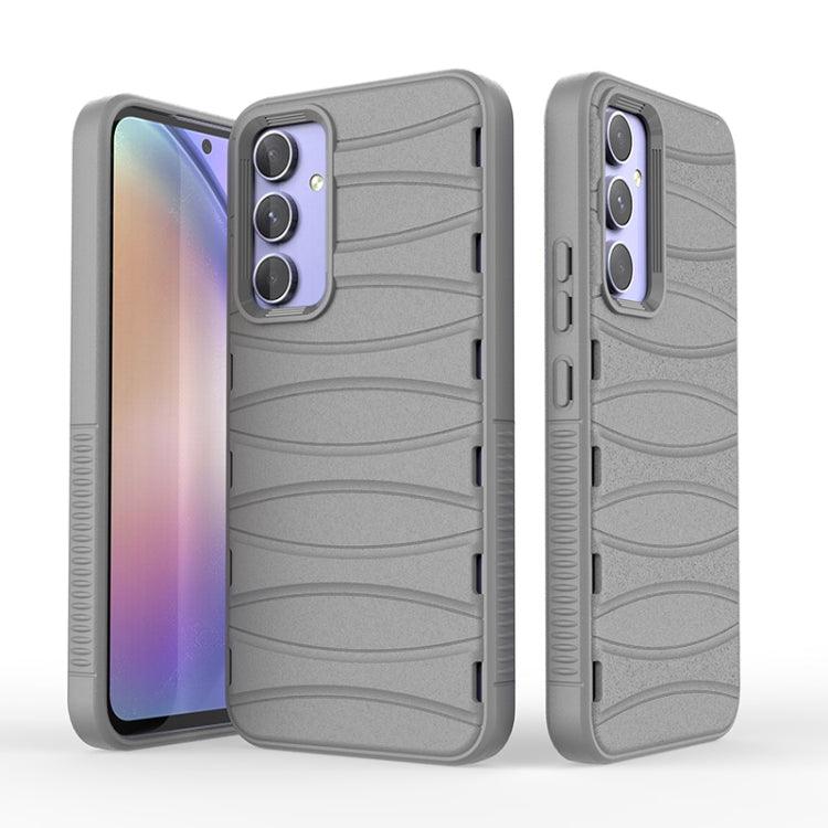 Samsung Galaxy A54 5G Multi-tuyere Powerful Heat Dissipation Phone Case Cover (Grey)