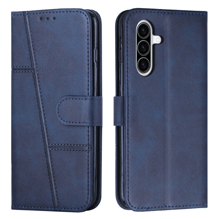 Samsung Galaxy A36 5G Premium Leather Case Cover - Blue
