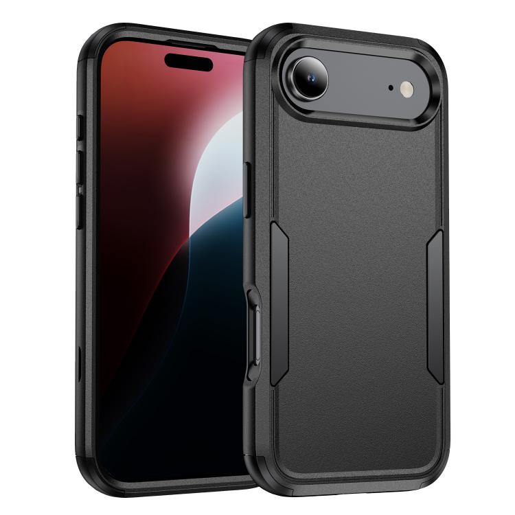 Apple iPhone 17 Air Commuter Shockproof TPU + PC Phone Case - Black