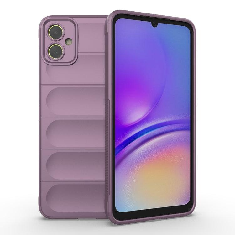 Samsung Galaxy A05 4G Magic Shield TPU + Flannel Phone Case Cover (Purple)