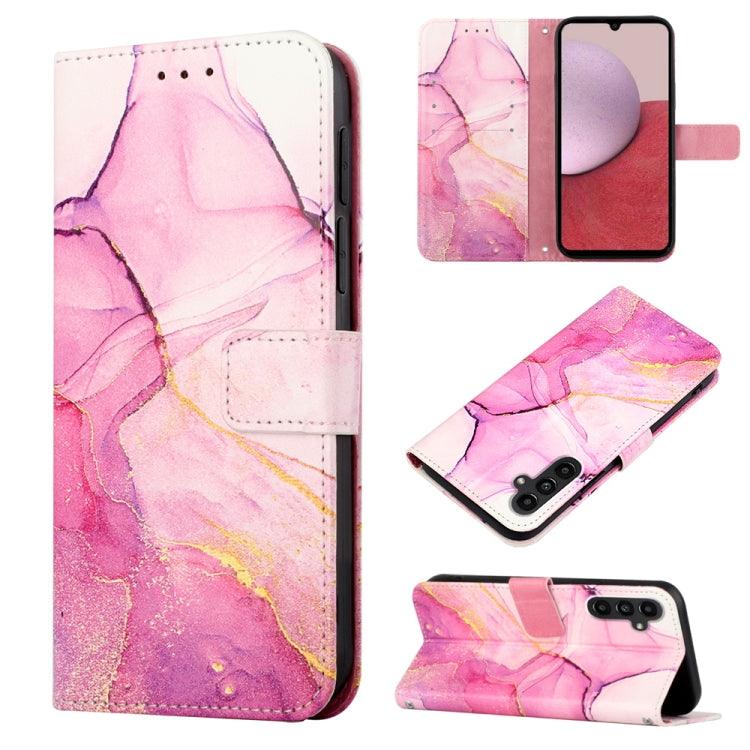 Samsung Galaxy A05s PT003 Marble Pattern Flip Leather Phone Case Cover (LS001)