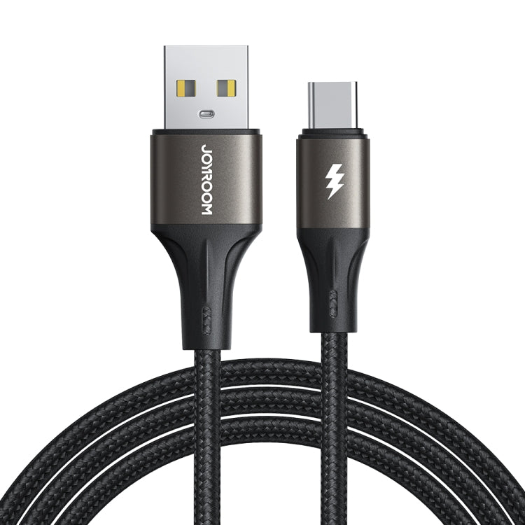JOYROOM 3A USB to USB-C/Type-C Fast Charge Data Cable, Length:3m (Black)