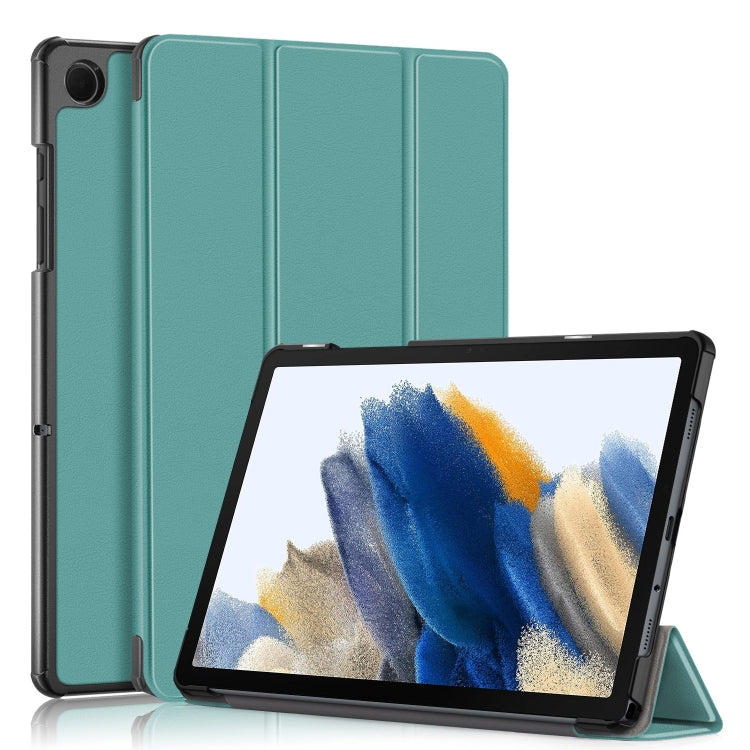 Samsung Galaxy Tab A9 Plus Leather Smart Tablet Case - Green