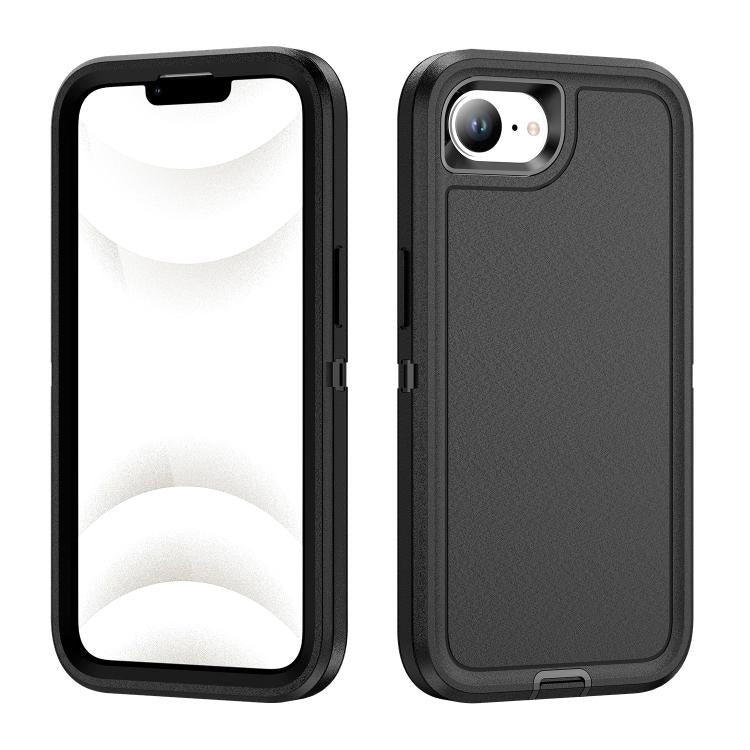 Apple iPhone 16e Life Waterproof Rugged Phone Case Cover - Black