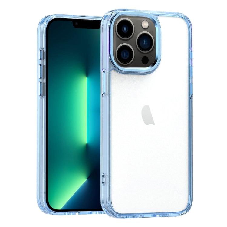 Apple iPhone 13 Pro Max High Translucency Acrylic Phone Case Cover (Blue)