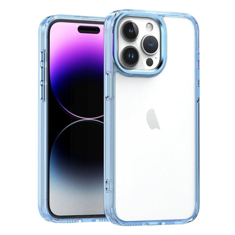 Apple iPhone 14 Pro High Translucency Acrylic Phone Case Cover (Blue)