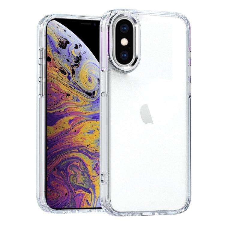 Apple iPhone XS / X High Translucency Acrylic Phone Case Cover (White)