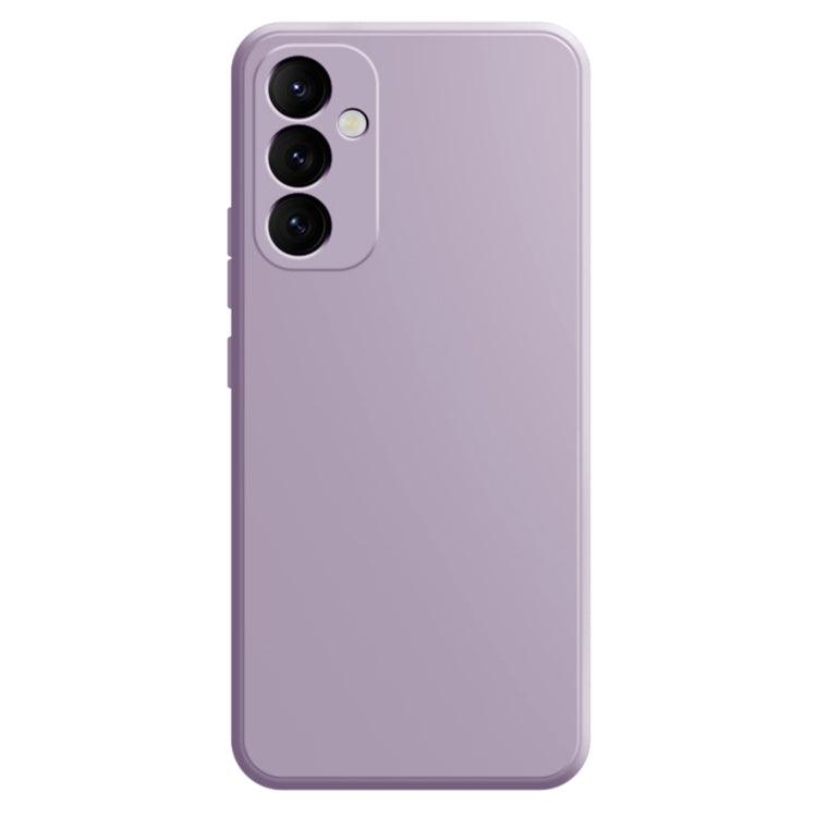 Samsung Galaxy A15 Imitation Liquid Silicone Phone Case Cover (Light Purple)
