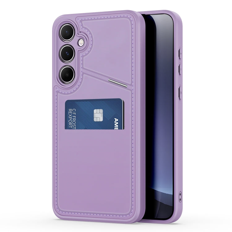 Samsung Galaxy S25+ 5G DUX DUCIS Rafi II Series MagSafe Magnetic Holder RFID Phone Case Cover (Purple)