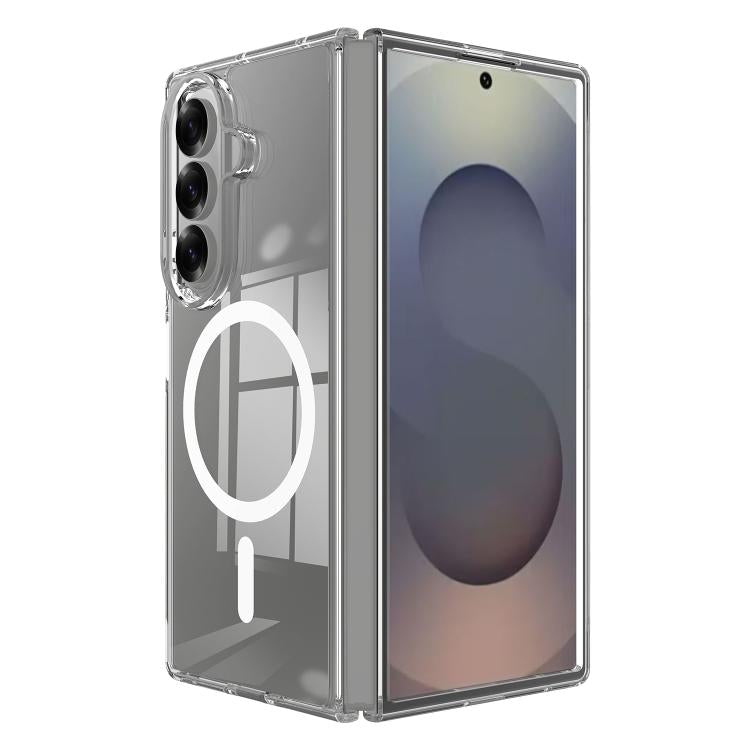 Samsung Galaxy Z Fold7 Scratchproof PC Transparent MagSafe Phone Case