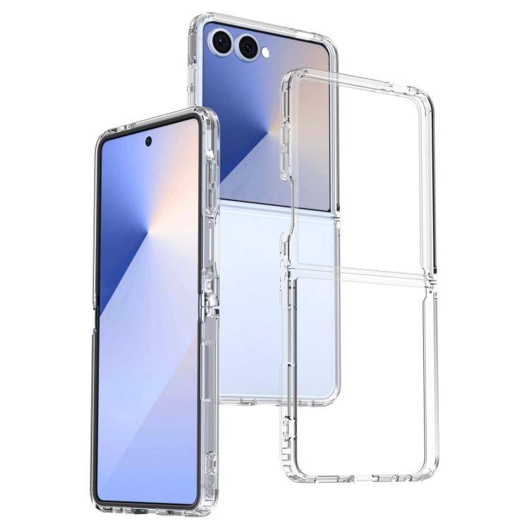 Samsung Galaxy Z Flip7 5G Scratchproof Acrylic TPU Phone Case (Transparent)