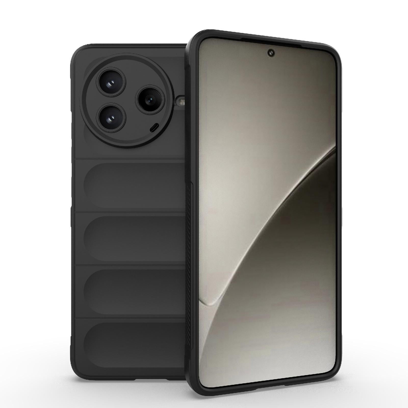 Xiaomi Redmi K80 5G / Poco F7 Pro Magic Shield Phone Case Cover - Black