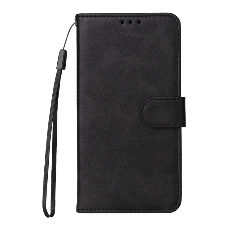 Samsung Galaxy A17 / A26 / A16 5G Classic Calf Texture Flip Leather Phone Case Cover - Black
