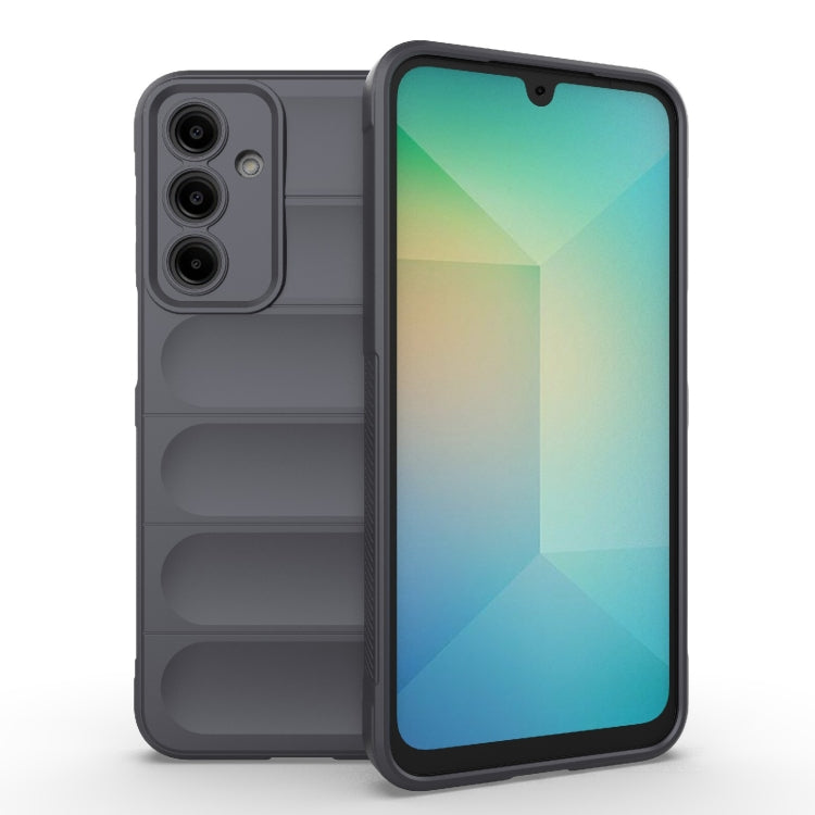 Samsung Galaxy A16 5G Magic Shield TPU + Flannel Phone Case Cover (Dark Grey)