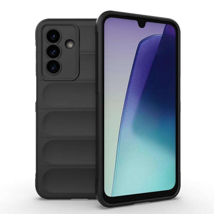 Samsung Galaxy A17 Magic Shield Black TPU + Flannel Phone Case