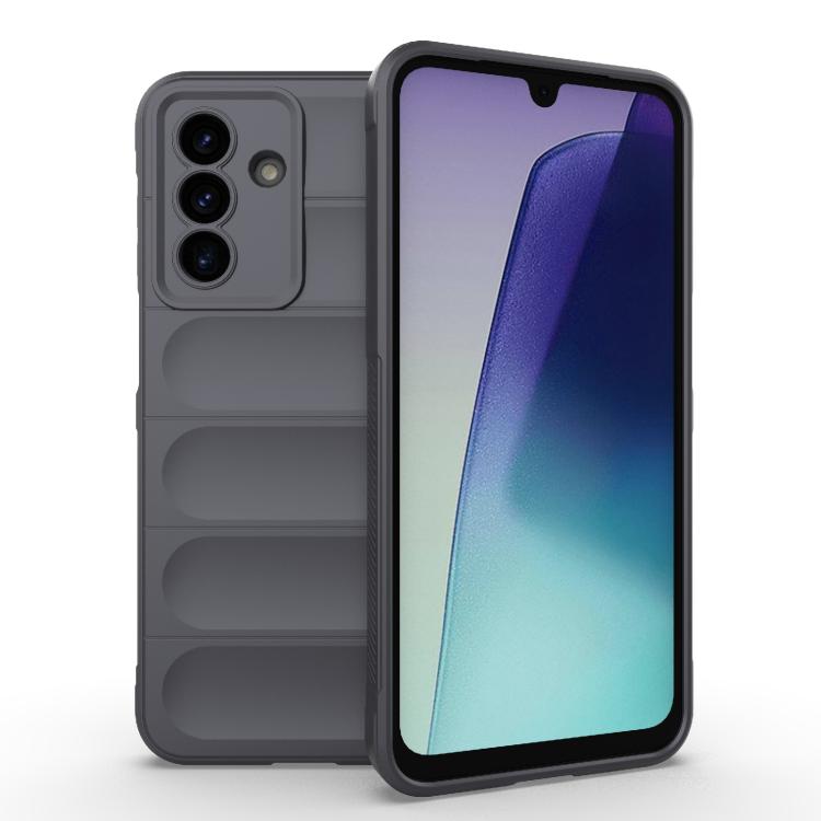 Samsung Galaxy A17 Magic Shield TPU + Flannel Case - Dark Grey