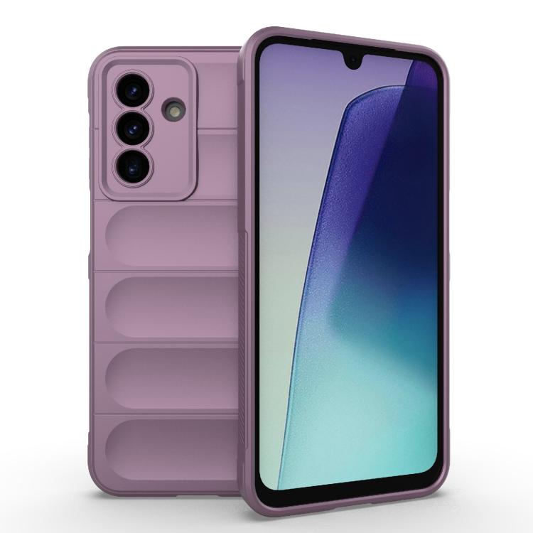 Samsung Galaxy A17 Magic Shield Purple TPU + Flannel Phone Case