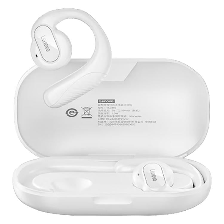 Lenovo Dual Horn 360 Surround Sound Wireless BT 5.3 Earphones (White)