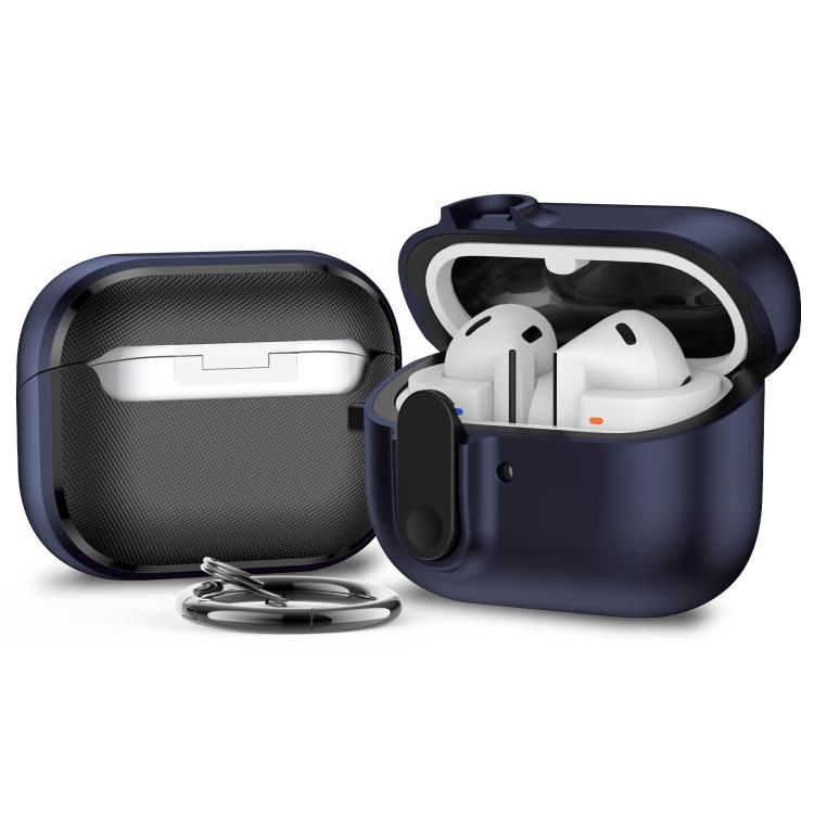 Samsung Galaxy Buds3 / 3 Pro Mars Earphone Protective Case Cover with Security Lock (Navy Blue)